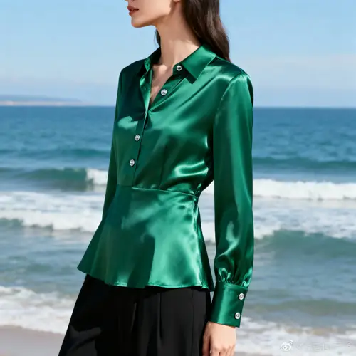 Elegant Satin Blouse for Stylish Women