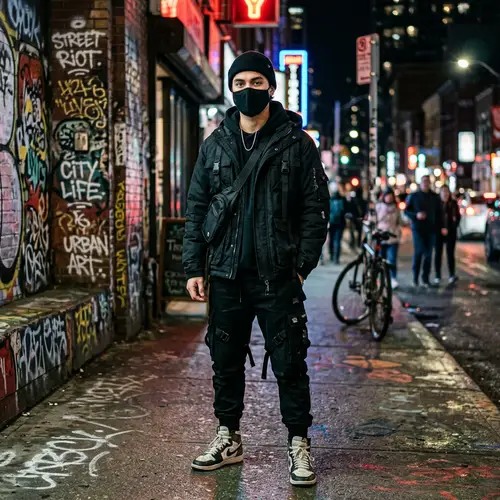 Urban Style Black Masks for Trendy Looks