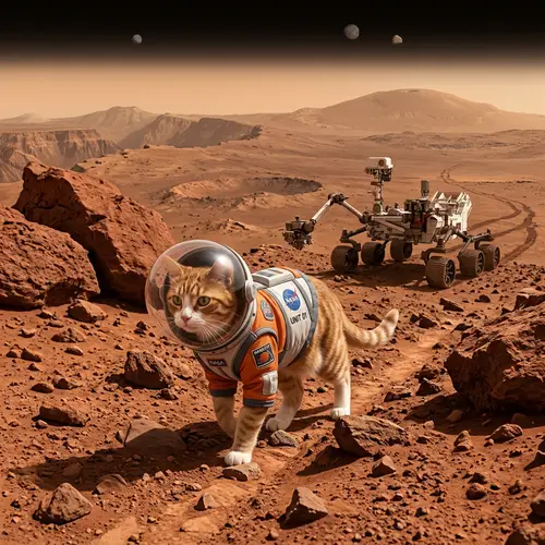 Cat on Mars - Discover the Martian Adventure