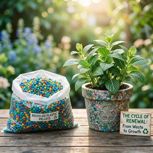 Recycling Plastic Pellets for Sustainable Environmental Benefits