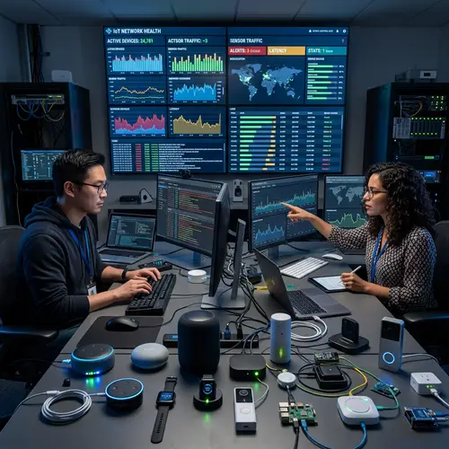 IoT Platform Monitoring | System with Data, Devices & Team