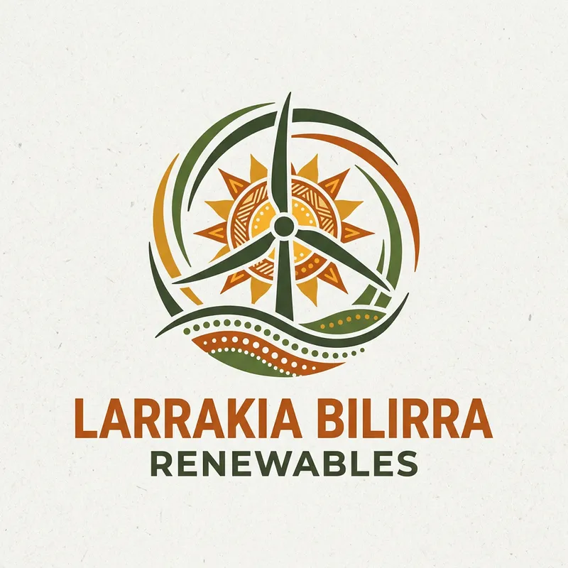 Larrakia Bilirra Renewables Logo | Eco-Friendly Energy Design