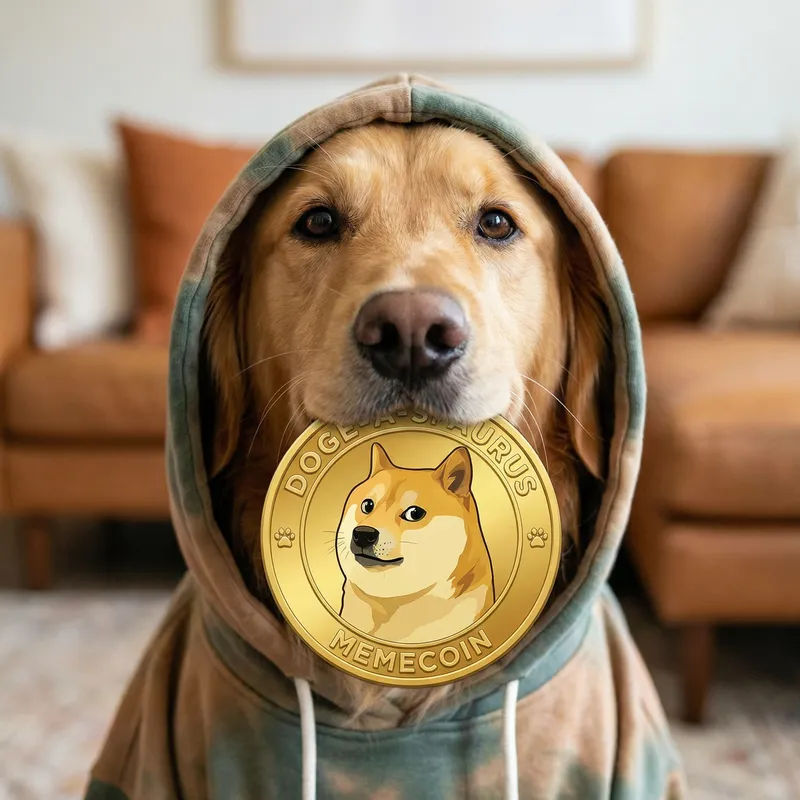 Woof Holding Memecoin - Fun Art
