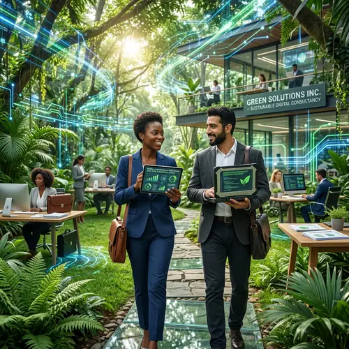 Environmental Concerns & Professional Services in Digital Technology