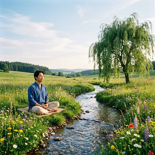 Tranquil Meadow: Symbolizing Peace and Calm | Nature Serenity