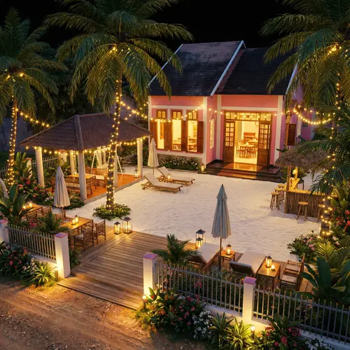 Stunning Café Design with Indoor & Outdoor Gardens