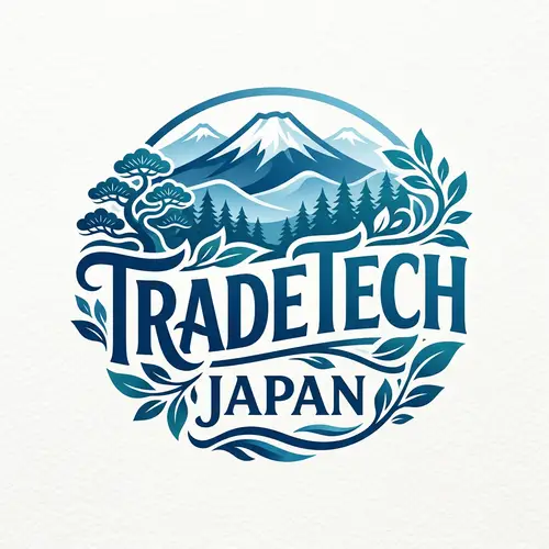 Nature-Inspired Tradetech Japan Logo Design
