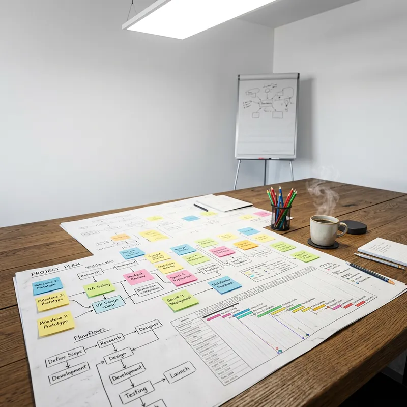Creating a Project Plan in a Productive Workspace