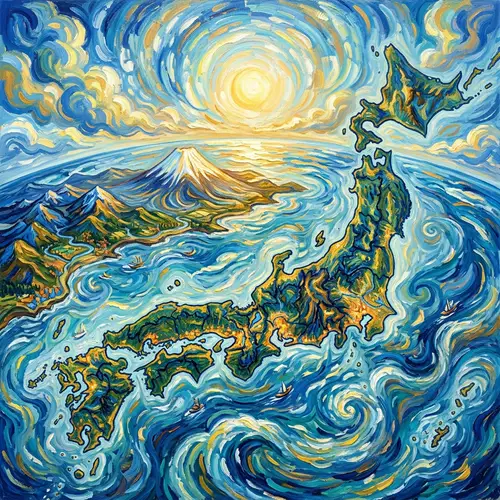 Bright Future: Van Gogh's Vision of Japan Archipelago