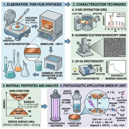 Copper Oxide Layers: Synthesis & Photocatalyst Application
