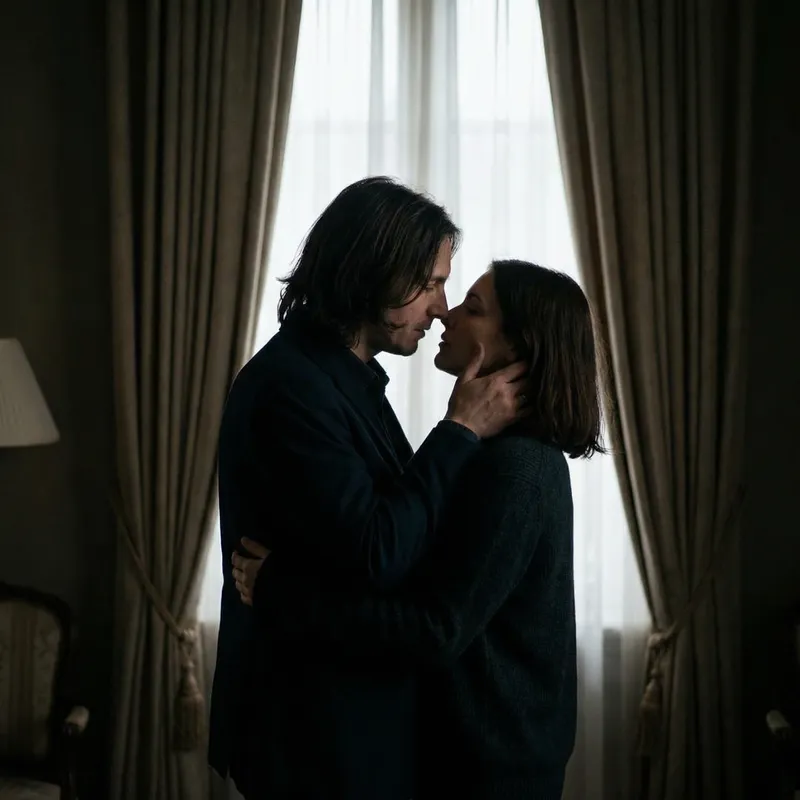 Embrace in Darkness: Captivating Connection Embrace in Darkness: Captivating Connection