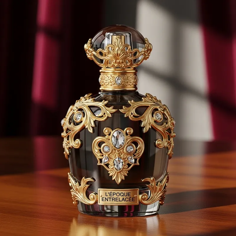 Baroque Meets 1950s: Unique Perfume Bottle Design