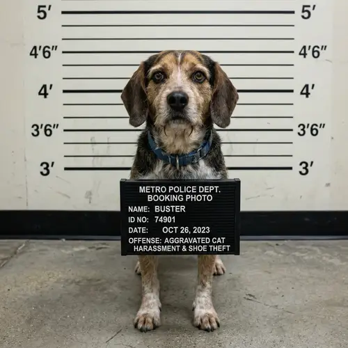Adorable Dog Mugshots Gallery