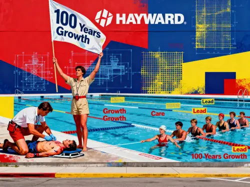 Vibrant Pop Art Pool Scene | Hayward Values