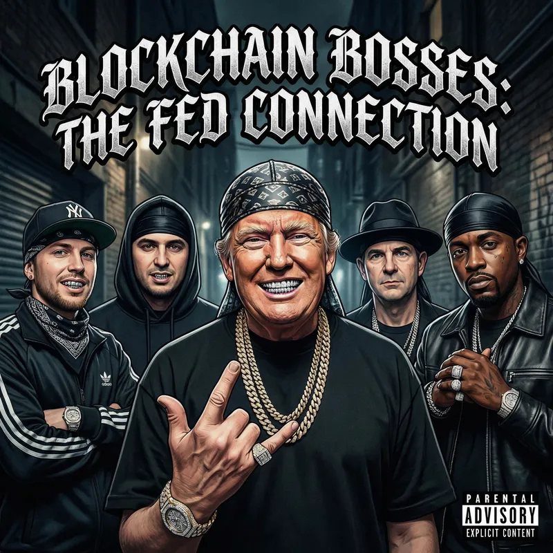 Gangster Rap Cover Album Portrait Gangster Rap Cover Album Portrait