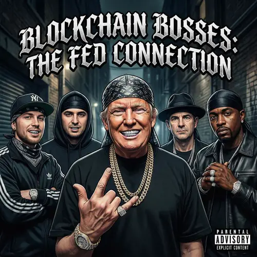 Gangster Rap Cover Album Portrait