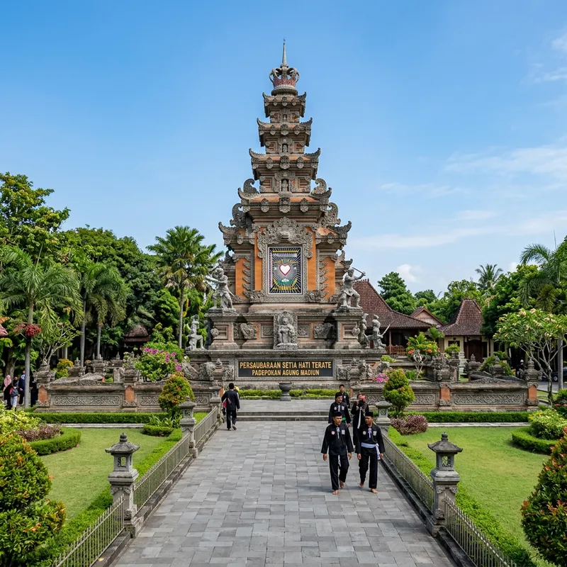 PSHT Monument in Madiun: Explore the Grand Martial Arts Center