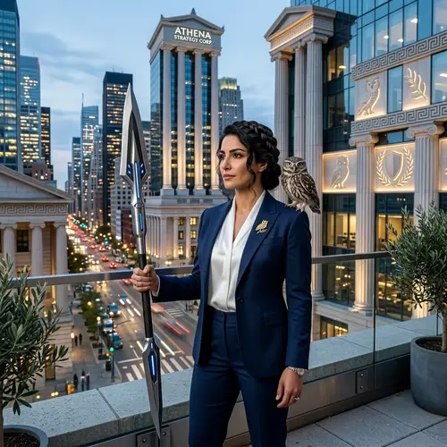 Contemporary Goddess Athena: Modern Representation of Wisdom