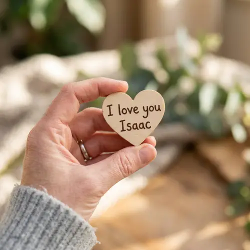 I Love You Isaac - Heartfelt Gesture