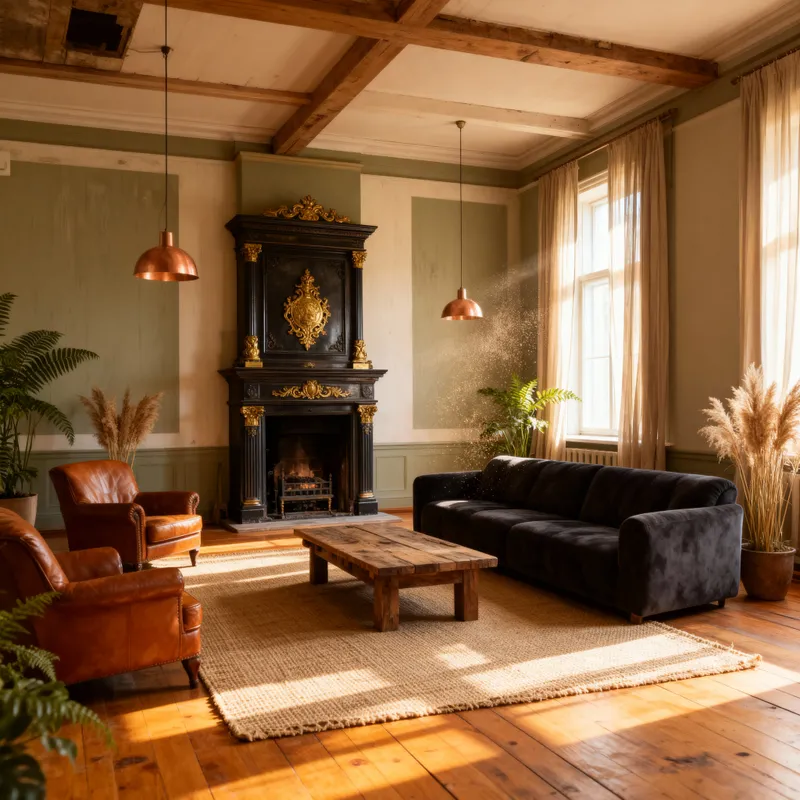 Elegant Dacha Interior Redesign Photography