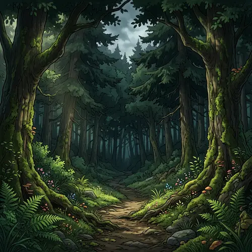 Anime Journey into the Black Forest