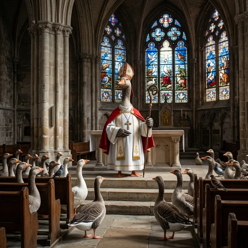 Goose - The Divine Leader of the Flock