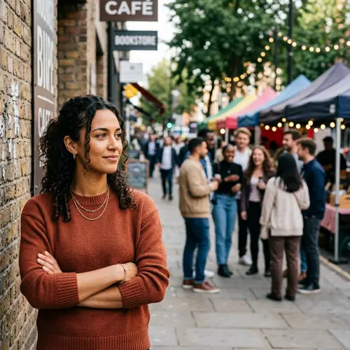 Confident Woman With Warm Skin | DSLR Photography