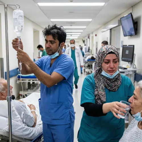 Tears of Care: Nurses on the Frontlines