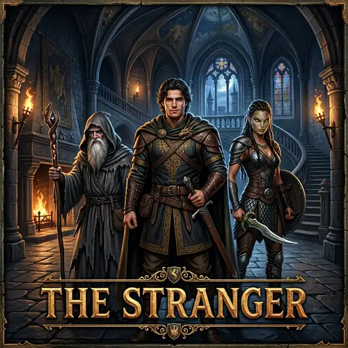 Guardian of Humanity Book Cover: The Stranger - Epic Fantasy Adventure