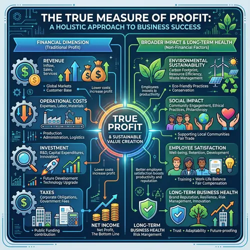 True Measure of Profit: Creative Graphic Organizer