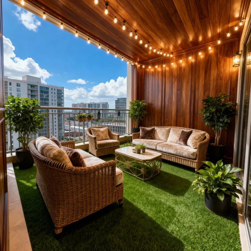 Luxury Balcony Designs for High Rise Flats in Bangalore