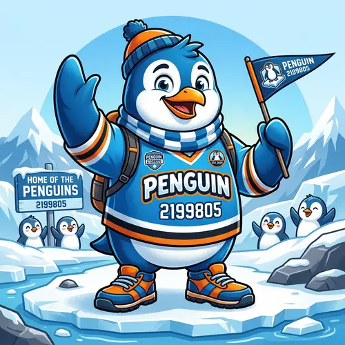 Custom Penguin Mascot Design Services
