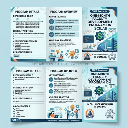 GNIT One-month Faculty Development Program on Scilab with IIT Bombay