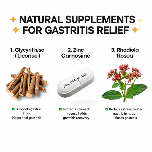 Natural Supplements for Gastritis Relief