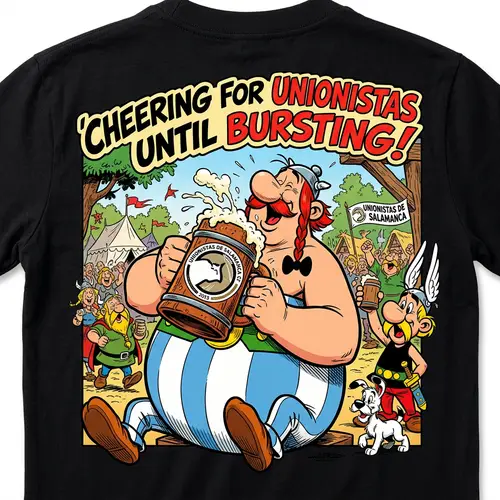 Obelix Shirt Design for Unionistas de Salamanca