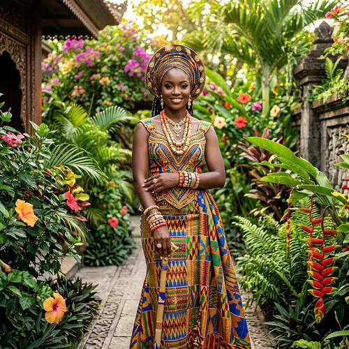 Zuri: The Graceful African Princess in Tradition