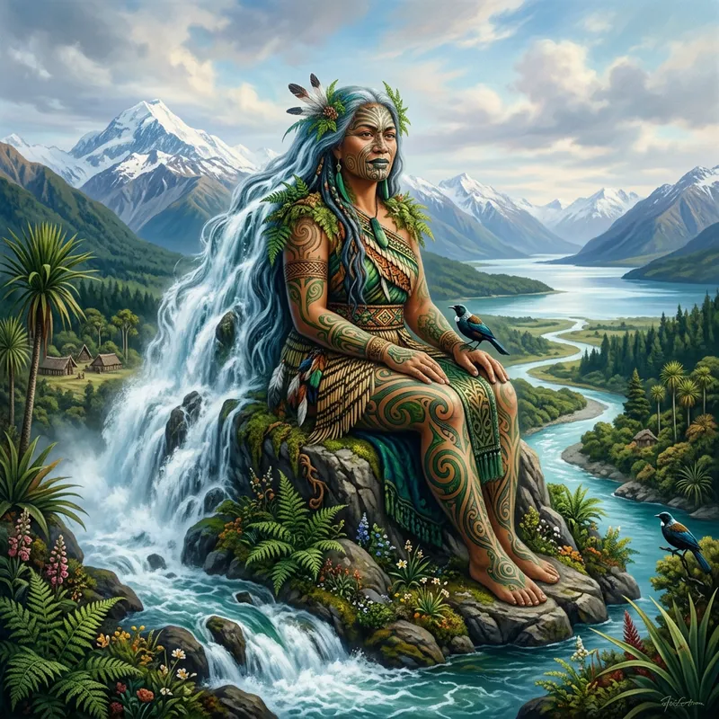 Papatuanuku: Maori Earth Mother Art & Ethereal Beauty