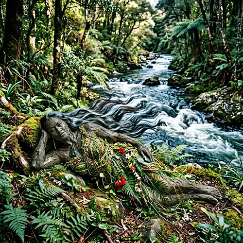 Papatuanuku: Goddess of Maori Mythology in Synchrony with Nature