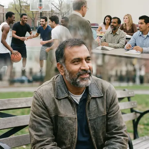 Portrait of South Asian Adult in Student Memories | Diverse Scenes