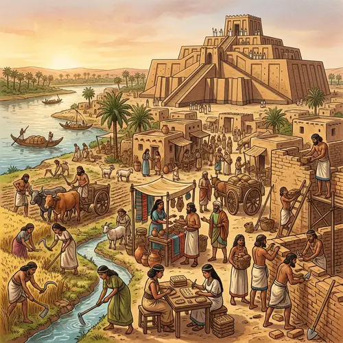 Sumerian Period: Daily Life & Inventions in Mesopotamia