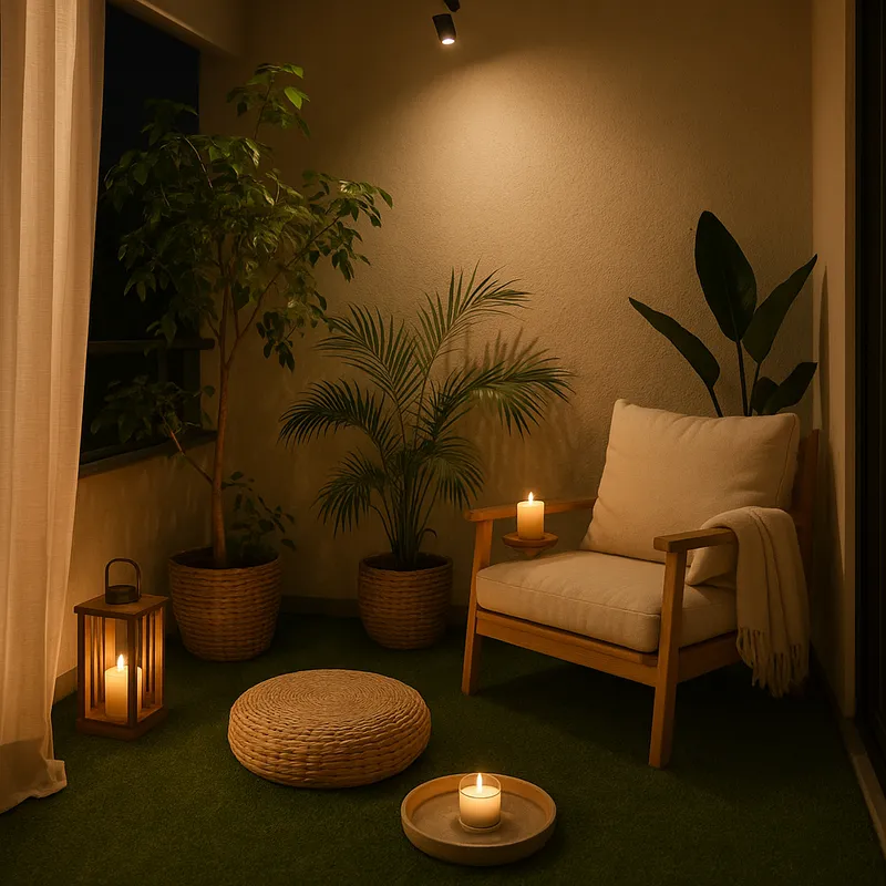 Serene Balcony Design for Meditation & Mindfulness