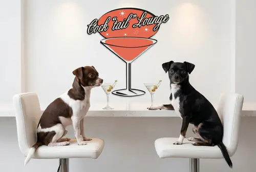 Realistic Dogs Enjoying Cocktails | Top Photographers