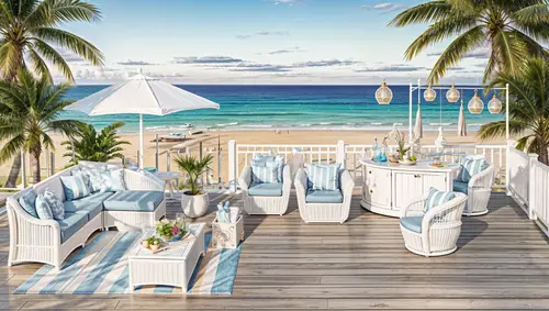 Coastal Style Outdoor Patio Ideas