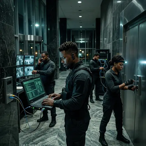 Black Professionals Execute Intricate Bank Heist Drama