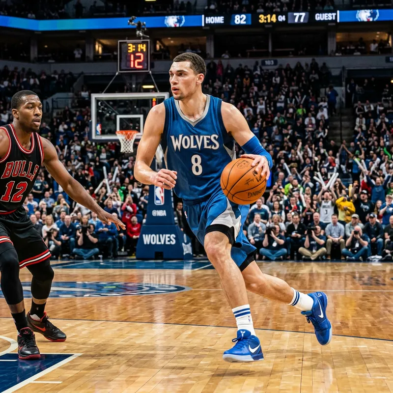 Tall Caucasian Basketball Player Mid-Action Tall Caucasian Basketball Player Mid-Action