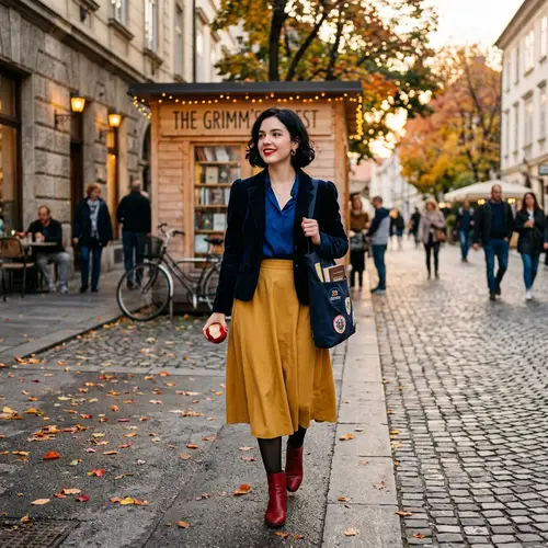 Modern Snow White: Fashion Meets Fairytale