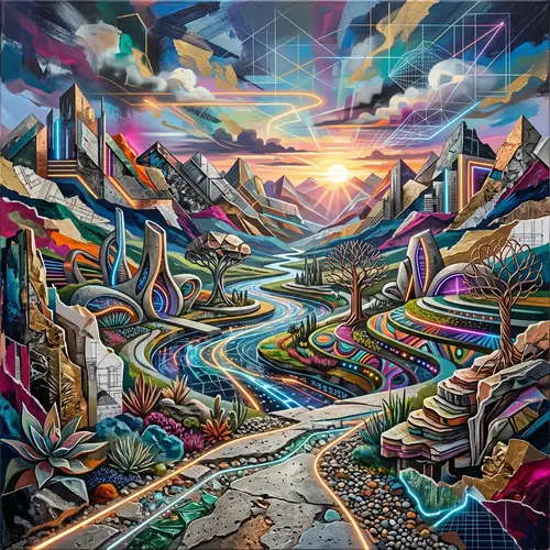 Cutting-Edge Art Styles for Striking Landscape Composition