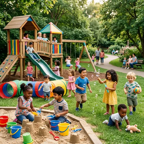 Children's Park: Play, Friendship, and Creativity | Kids 0-6