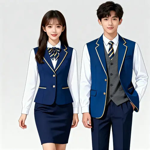 Elegant School Uniforms for Girls and Boys