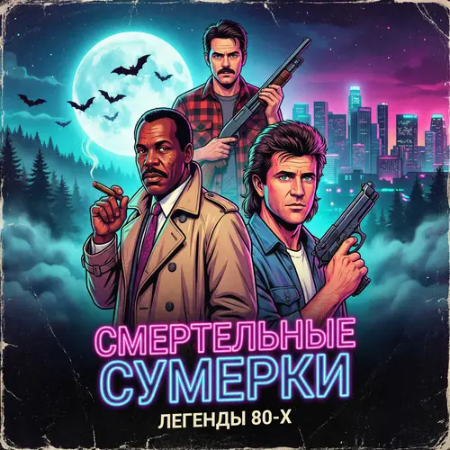80s Style Book Cover: Lethal Weapon Meets Twilight